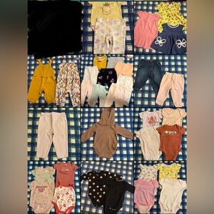 3-6m baby girl clothing bundle